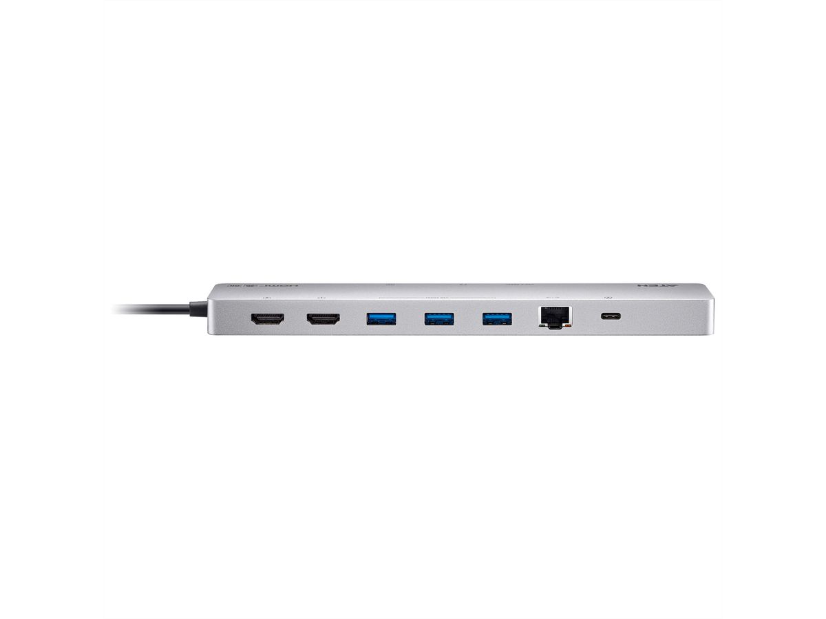 ATEN UH3240 Station d'accueil multiport USB-C 11-en-1, avec passage d'alimentation