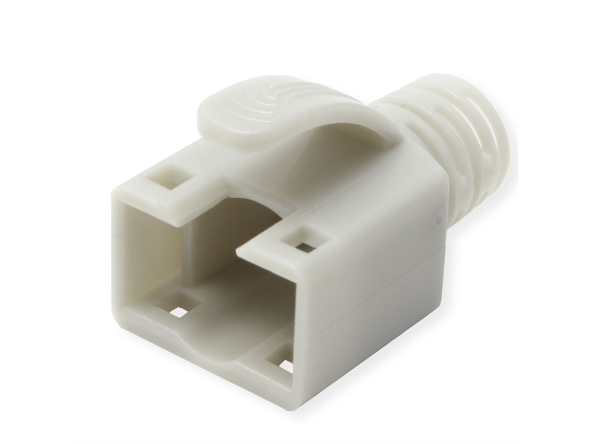 ROLINE Embout anti-pliage, pour connecteur RJ-45 pour 21.17.3095, 10 pièces, gris