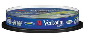 Verbatim CD-RW 12x CD-RW 700Mo 10pièce(s)