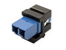 ROLINE Raccord optique LC/LC duplex monomode, Keystone, OS2