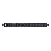 ATEN PE0118SG PDU de base 1U 10A avec protection contre les surtensions, 18 ports