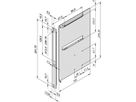 SCHROFF CPCI Module pour unité d'entraînement Slim Line CD/DVD, HD 1x 2,5", 6 U, avec face avant