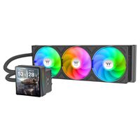 Thermaltake TH360 V3 Ultra ARGB Sync AIO Refroidisseur liquide pour processeur, noir