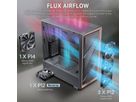 ANTEC FLUX Boîtier PC Midi Tower Gaming ATX, noir