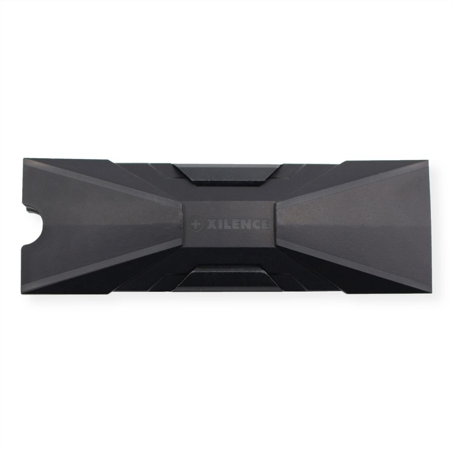 Xilence M2SSD.B.ARGB Radiateur M.2 2280 SSD PCIe NVMe/SATA, 3PIN ARGB 5V, passif