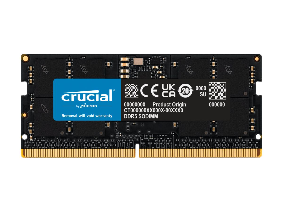 Crucial CT16G48C40S5 module de mémoire 16 Go 1 x 16 Go DDR5 4800 MHz