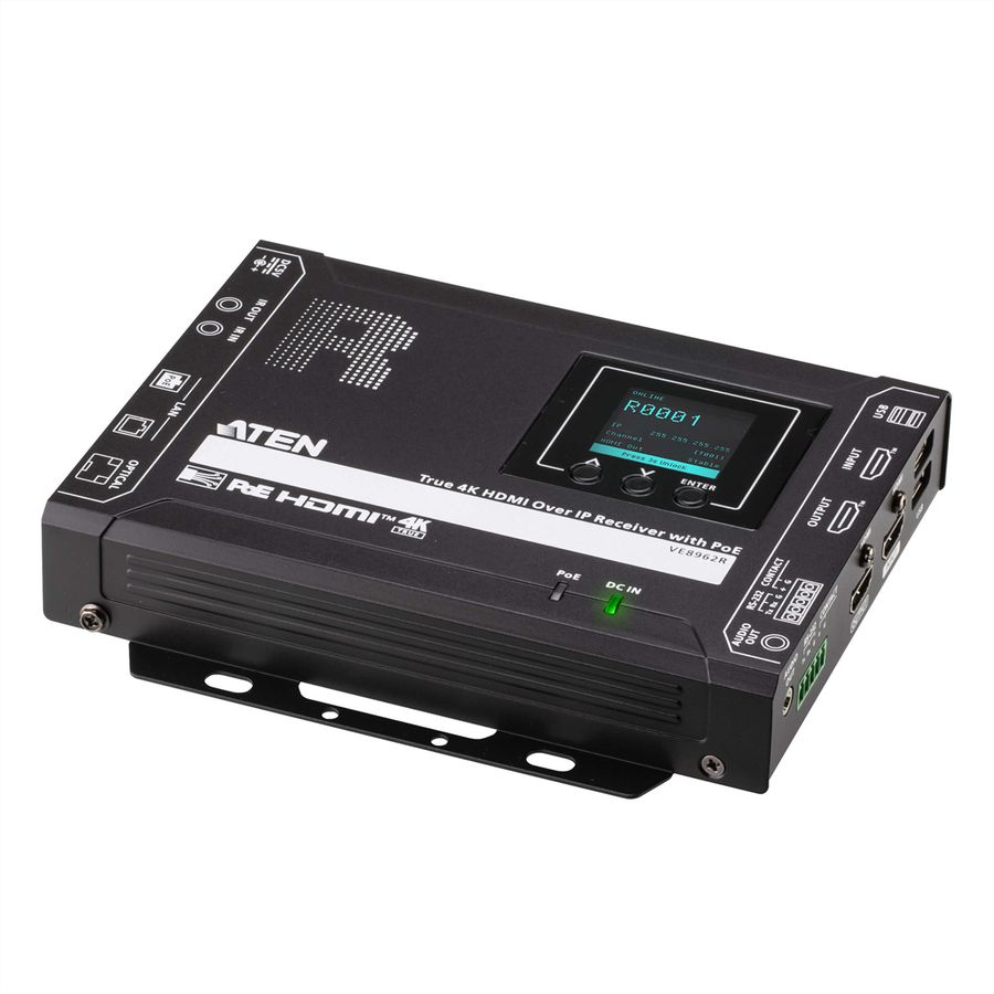ATEN VE8962R Récepteur HDMI sur IP True 4K avec PoE