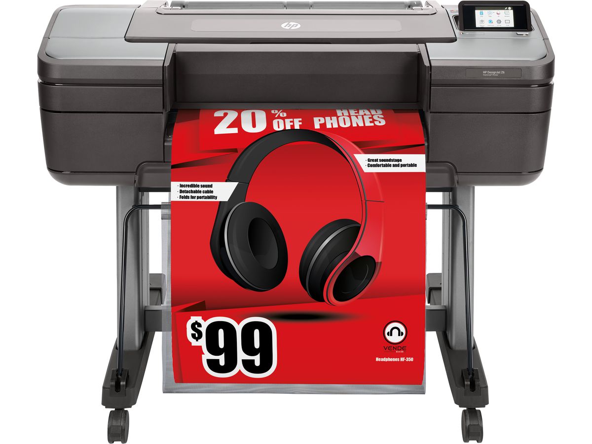 HP Designjet Z6 imprimante grand format Jet d'encre Couleur 2400 x 1200 DPI A1 (594 x 841 mm)