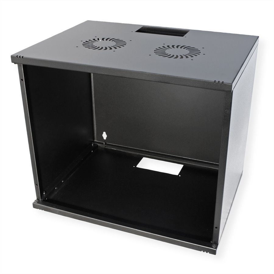 ROLINE 19" Boîtier mural Basic 9U, 540x400 LxP En kit noir