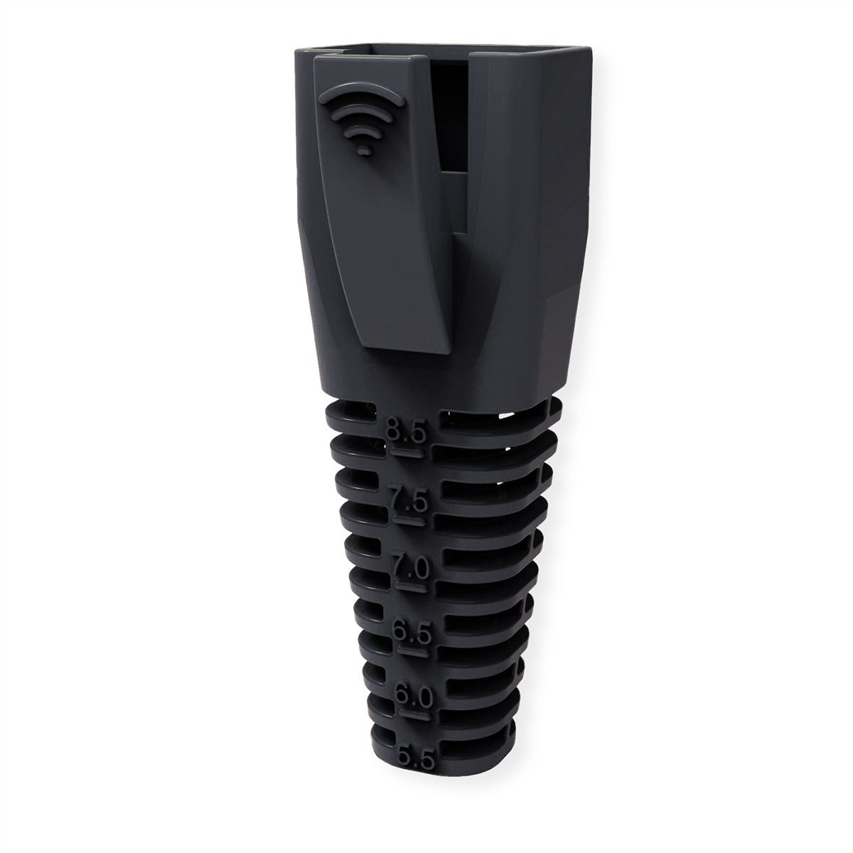ROLINE Embout anti-pliage, pour RJ-45, 10 pièces, noir