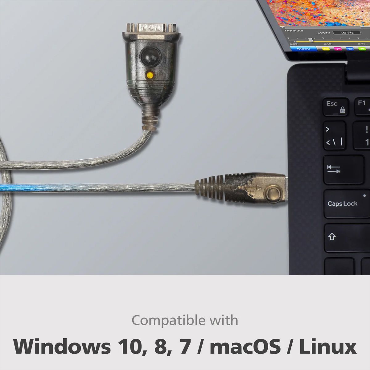 ATEN UC232A1 Convertisseur USB vers série, 1 m