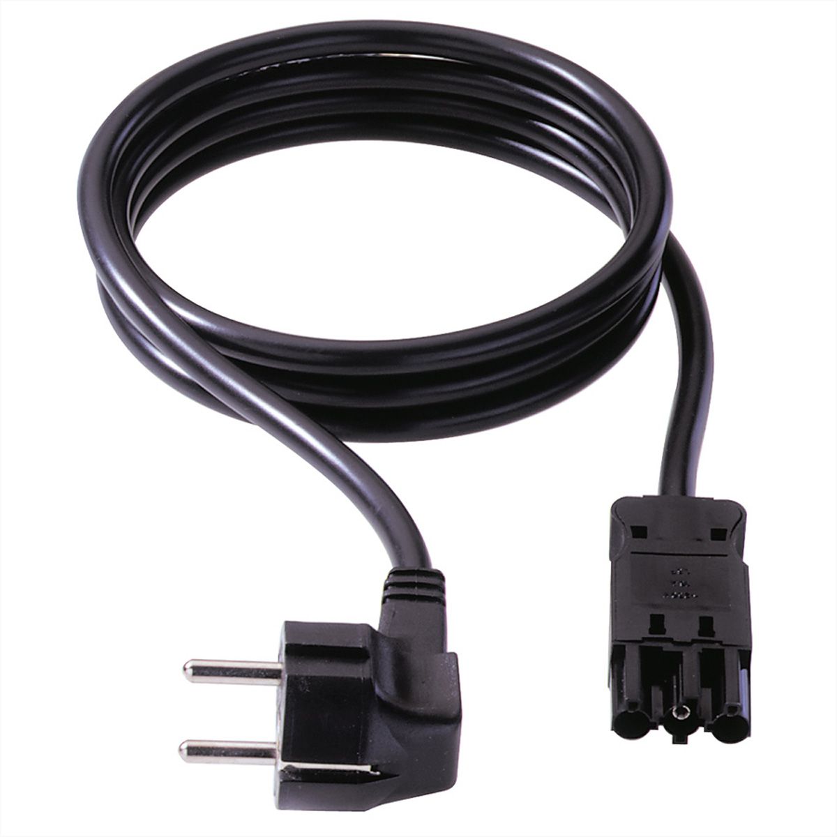 Câble d'alimentation 2P+T/GST18-3, noir, 1 m