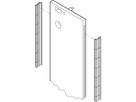 SCHROFF Face avant EMC Kit de blindage en acier inoxydable, 9 U, 100 pièces