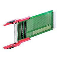 Adaptateur de test SCHROFF pour connecteur DIN type D, 3 U, 160 mm, U