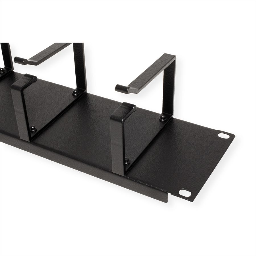 ROLINE 19" Passe-câbles 2U, 85x60mm noir