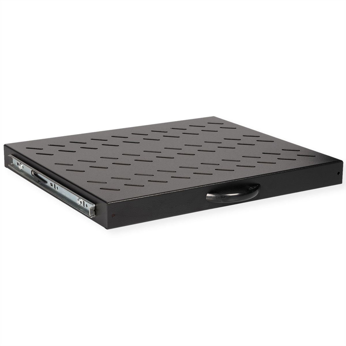 ROLINE 19" Etagère 1U, extractible 350P 25 kg noir