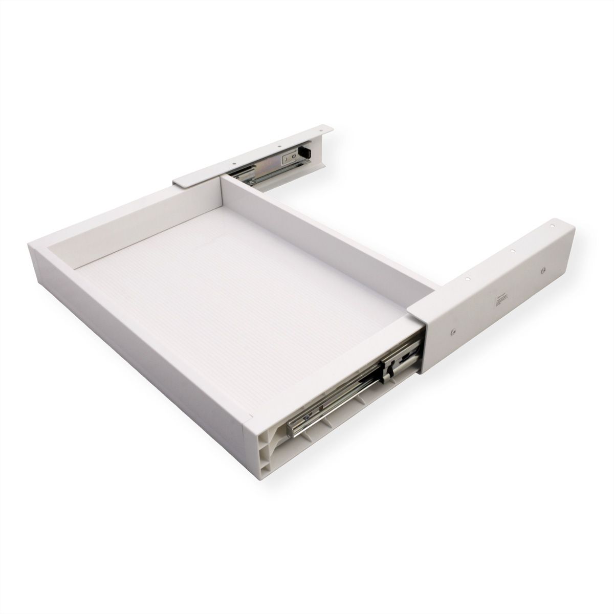 VALUE Tiroir sous bureau ultra-mince, taille moyenne, blanc