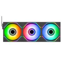 Thermaltake SWAFAN 120 EX INFINITY ARGB Sync Pack de 3 ventilateurs, noir