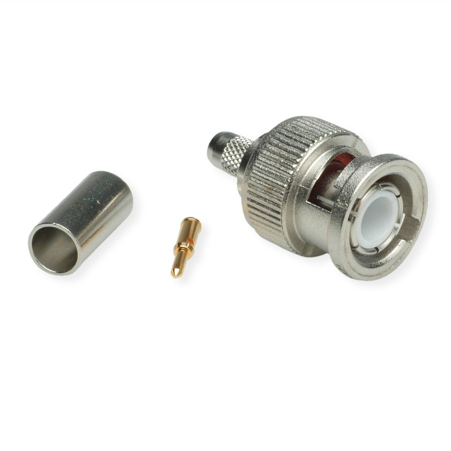 TELEGÄRTNER Connecteur à sertir BNC 50 ohms , pour RG-58C/U, standard