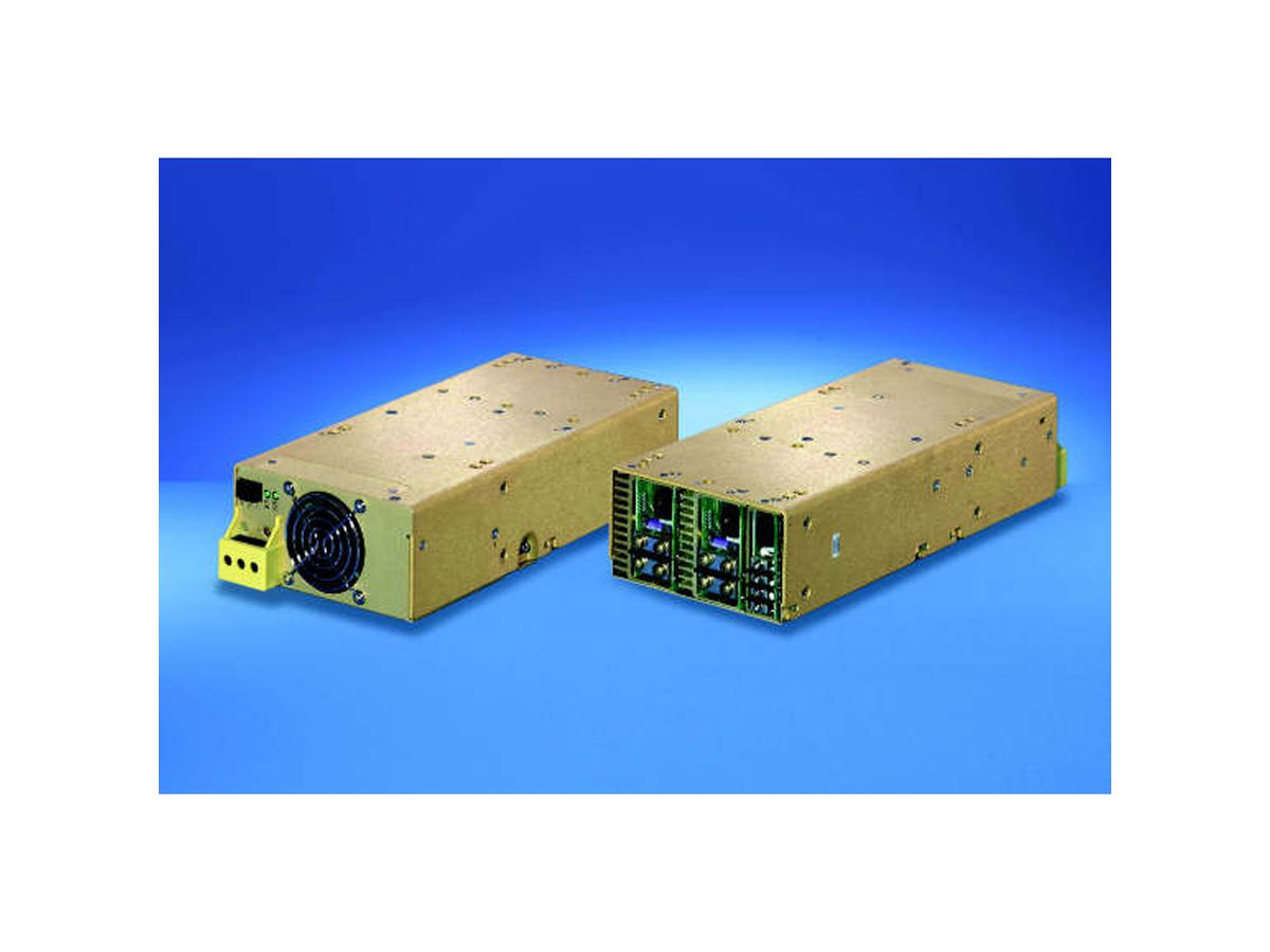 SCHROFF AC/DC, Open Frame, 600 W, quad - GÉNÉRATEUR MP6 2D-2E-4LL-00