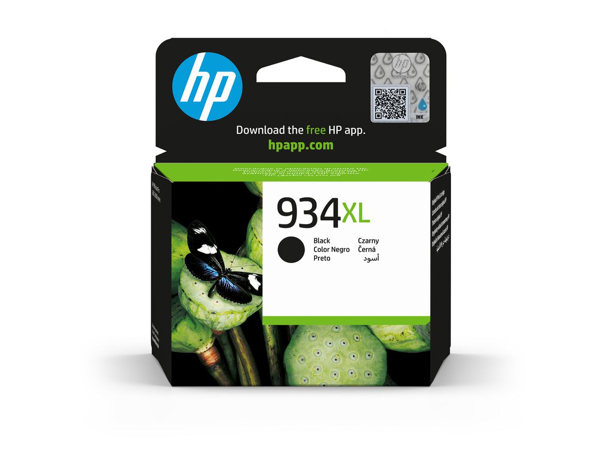 HP 934XL cartouche d'encre noire grande capacité authentique