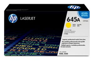 HP 645A toner LaserJet jaune authentique