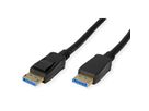 ROLINE Câble DisplayPort v2.0, DP M - DP M, noir, 5 m