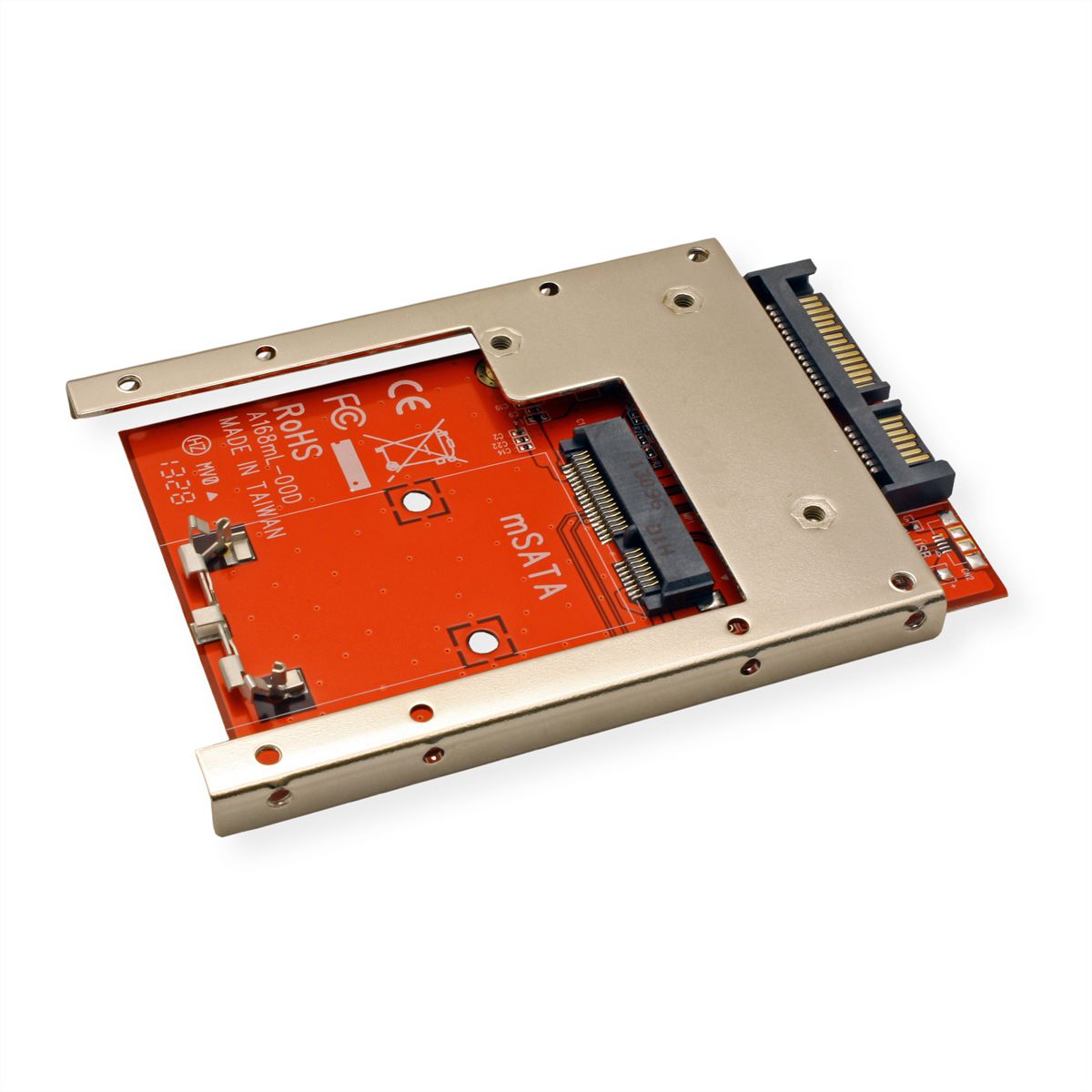 ROLINE Adaptateur mSATA SSD - 2.5 SATA 22pins