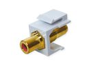 VALUE Coupleur Keystone RCA, plastique, rouge