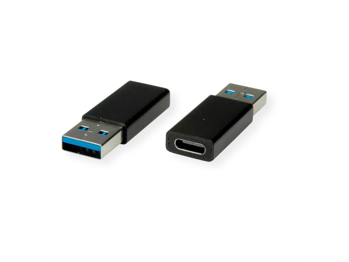 VALUE Adaptateur USB 3.2 Gen 1, USB Type A - C, M/F - SECOMP France