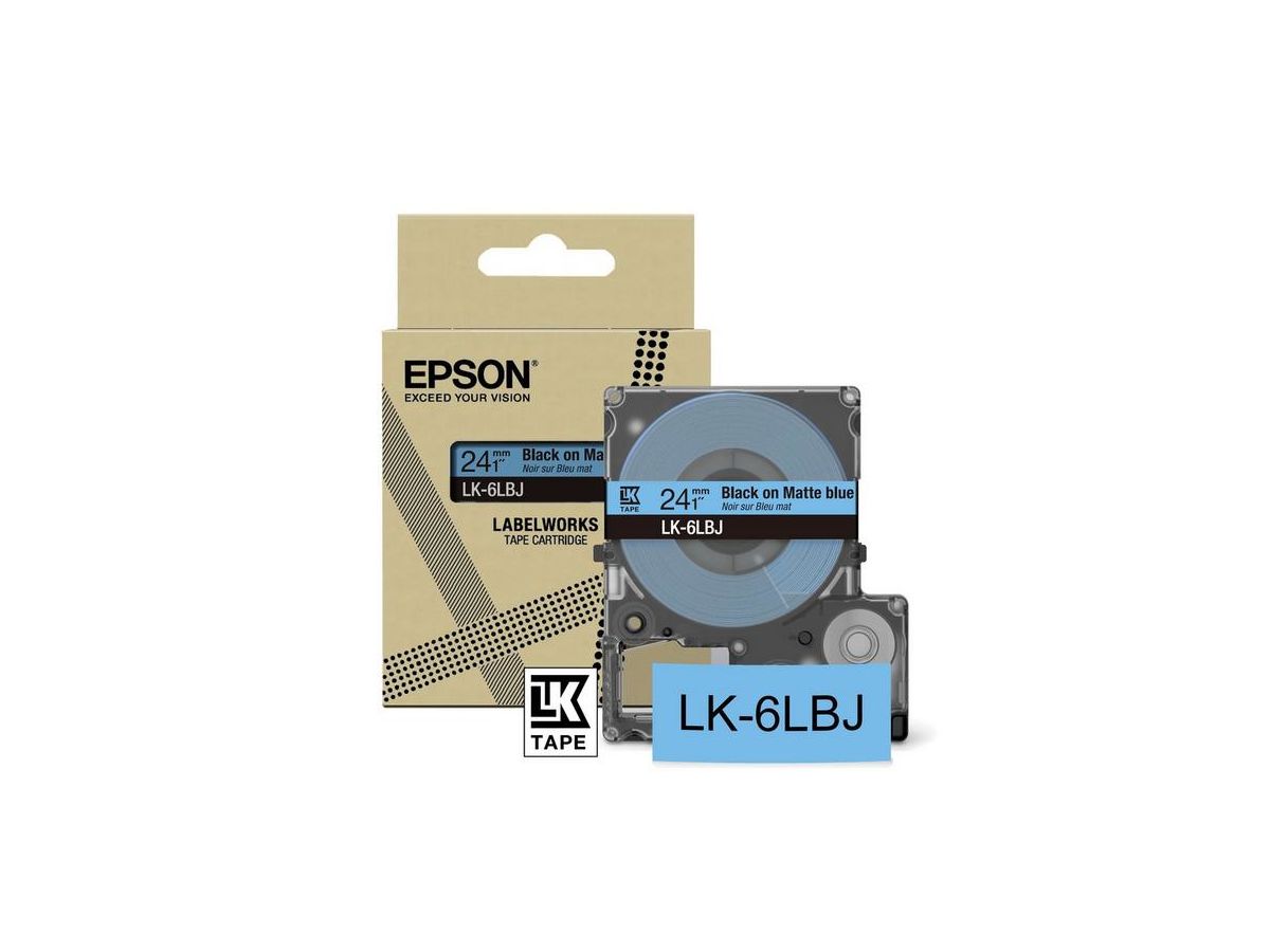 Epson LK-6LBJ Noir, Bleu