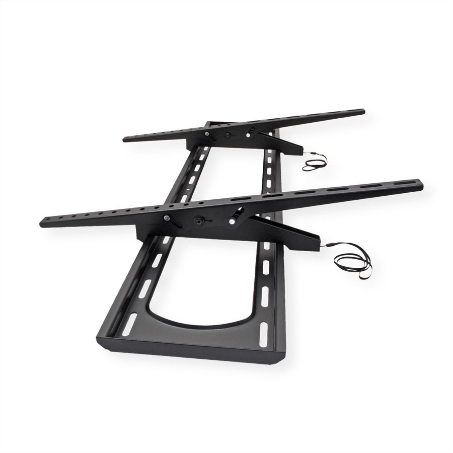 VALUE Support mural TV, distance murale de 80 mm, inclinable, <304,8cm/120", <120kg
