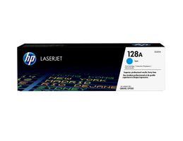 HP 128A toner LaserJet cyan authentique