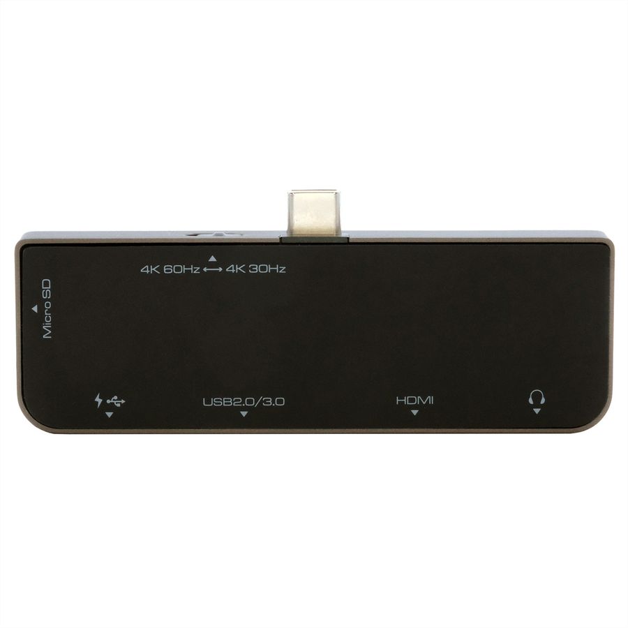 EXSYS EX-1222HM Mini station d'accueil USB-C 5 en 1