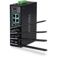 TRENDnet TI-WP100 Industrial PoE+ Router Wireless AC1200 Gigabit