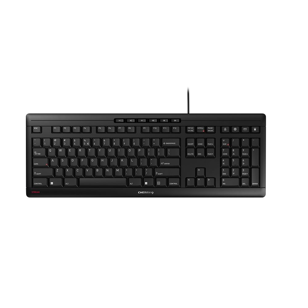 CHERRY STREAM JK-8500 Clavier USB QWERTY noir