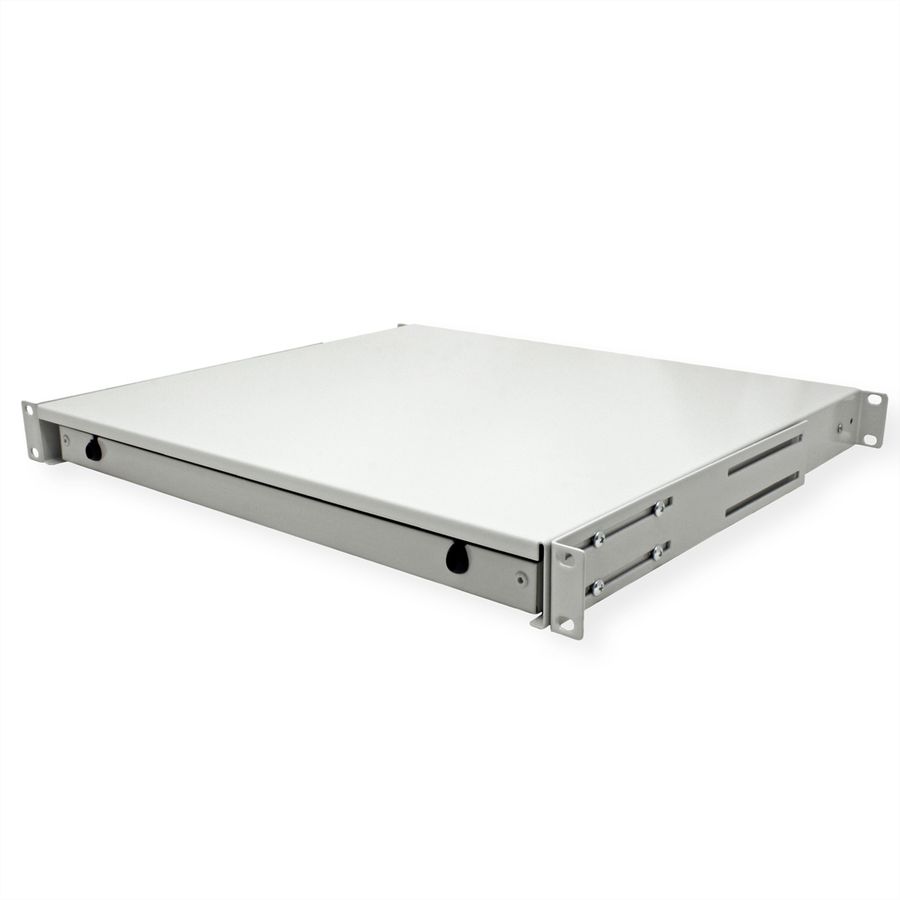 ROLINE 19" Tiroir pour clavier 1U, 400P fermable gris