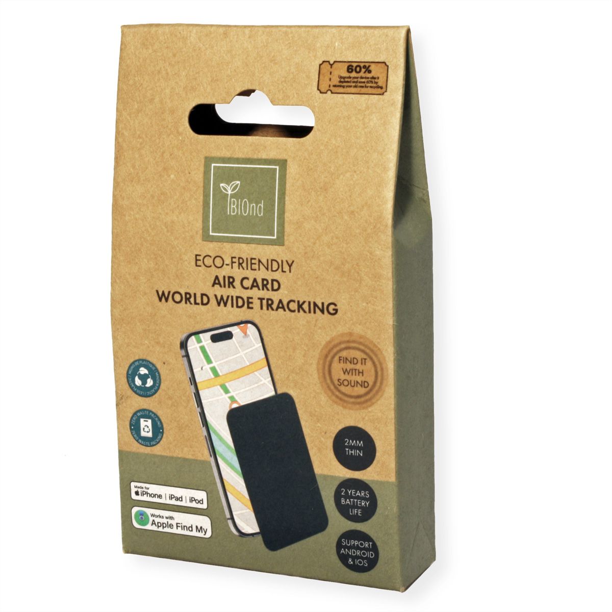 BIOnd BIO-12-SMC AirCard Tracker pour Iphone