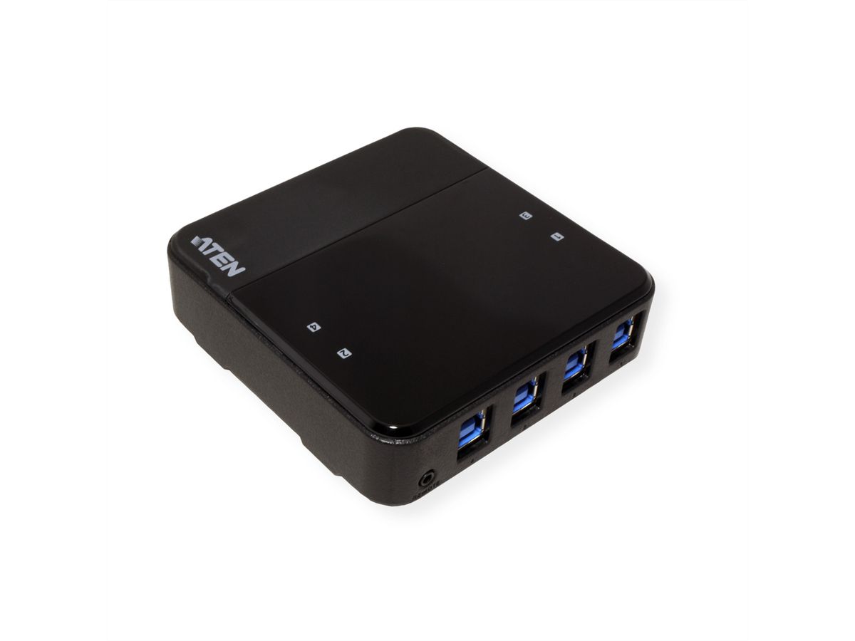 ATEN US434 Switch de partage des périphériques USB 3.0 à 4 ports