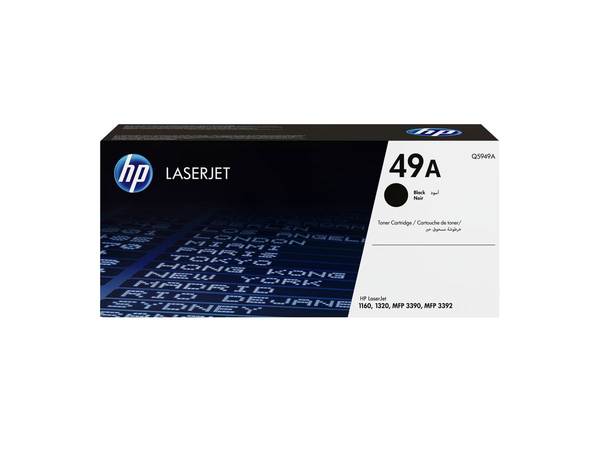 HP 49A toner LaserJet noir authentique