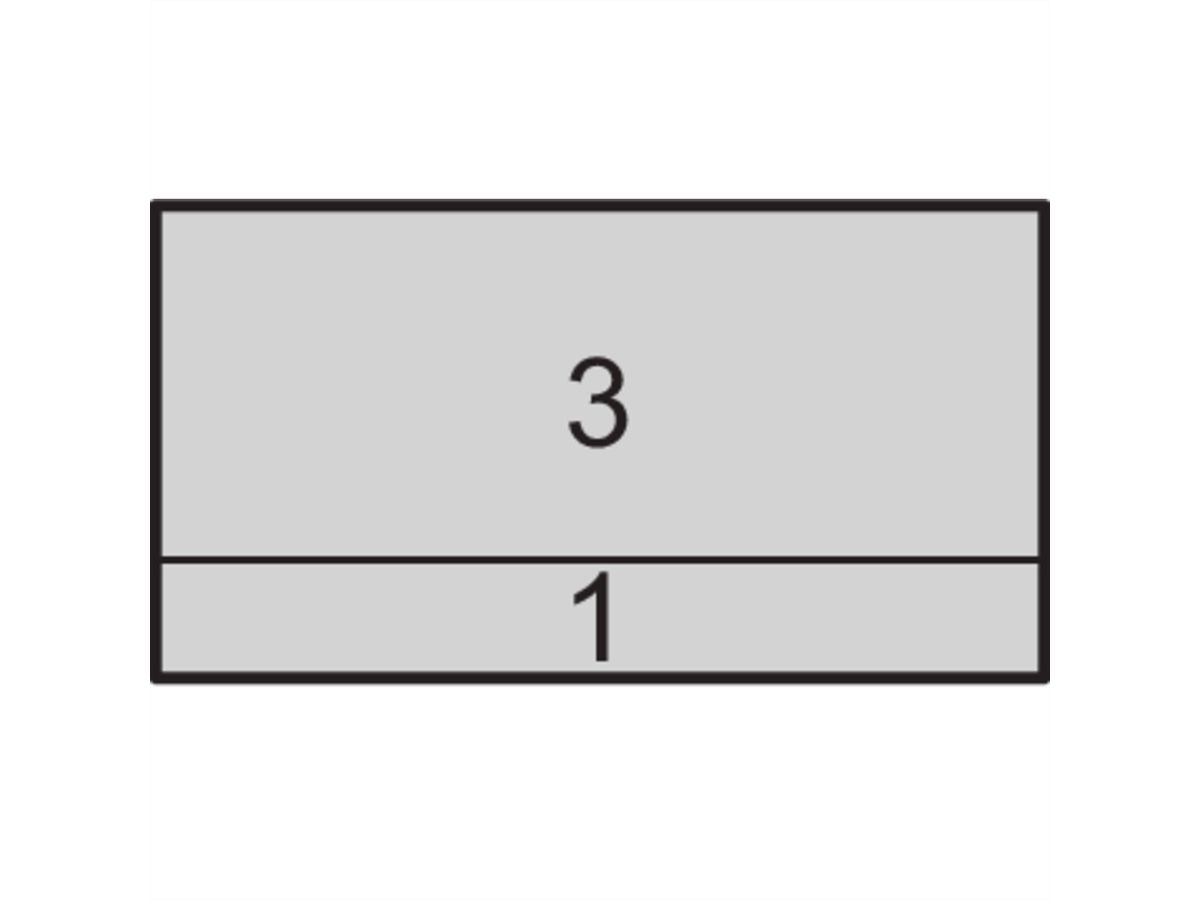 Panneau latéral SCHROFF EuropacPRO, Type F, Flexible, 4 U, 175 mm