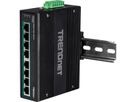 TRENDnet TI-PG80B Switch Rail DIN PoE+ Gigabit industriel à 8 ports (24-56V)