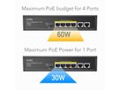 CUDY FS1006P Switch 6 ports 10/100M PoE+ 60W