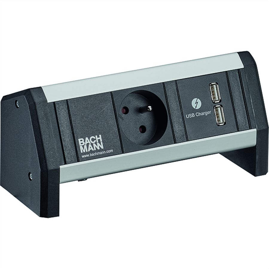 BACHMANN DESK 1xUTE 1xUSB Chargeur GST18