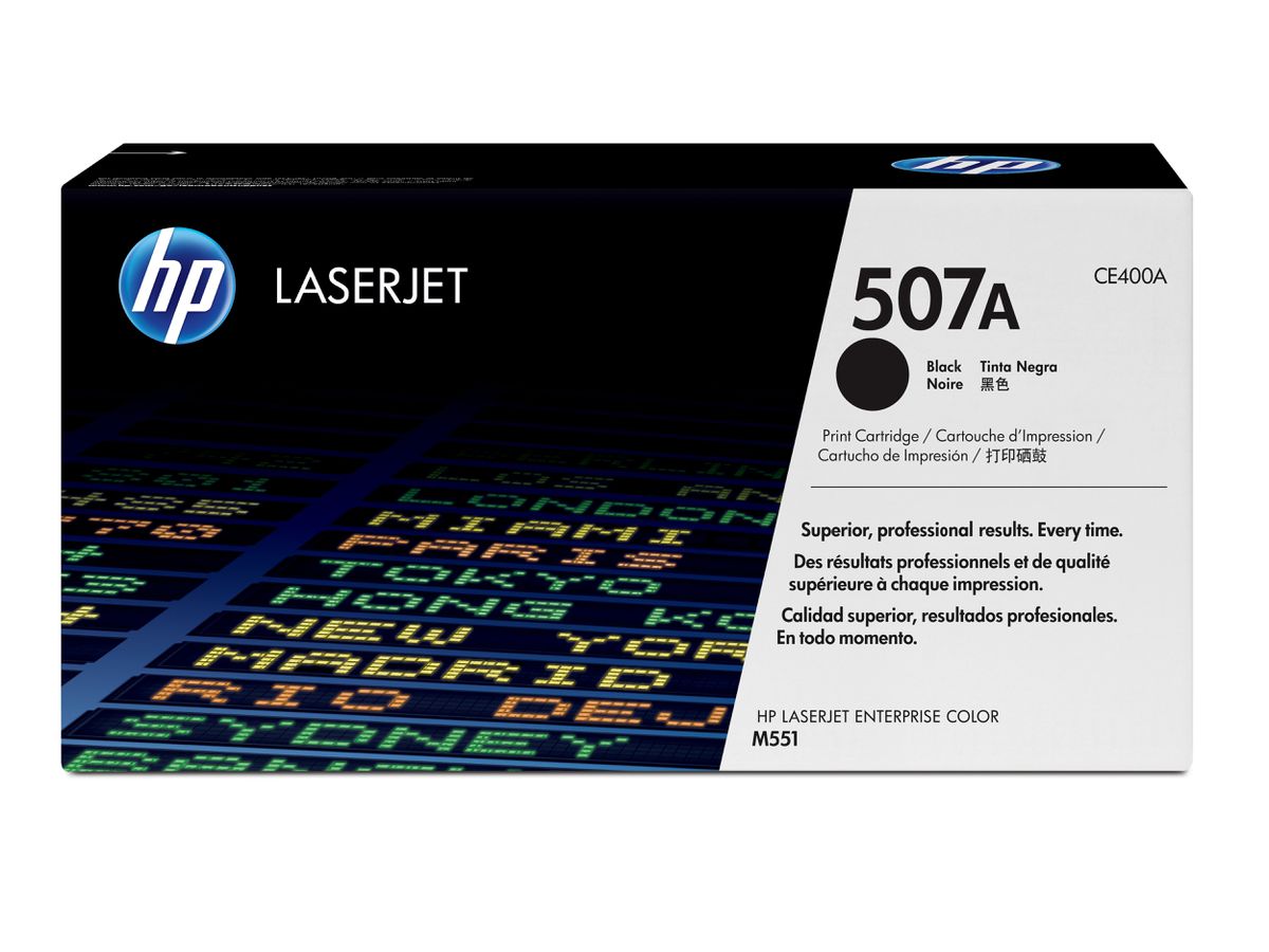 HP 507A toner LaserJet noir authentique