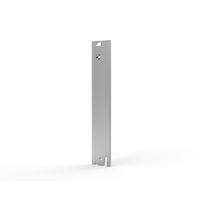 SCHROFF Unité enfichable, face avant, non blindée, pour IEL, IET, Type 2 poignée, 3 U, 4 HP, 2,5 mm, alu, anodisé avant, conducteur arrière
