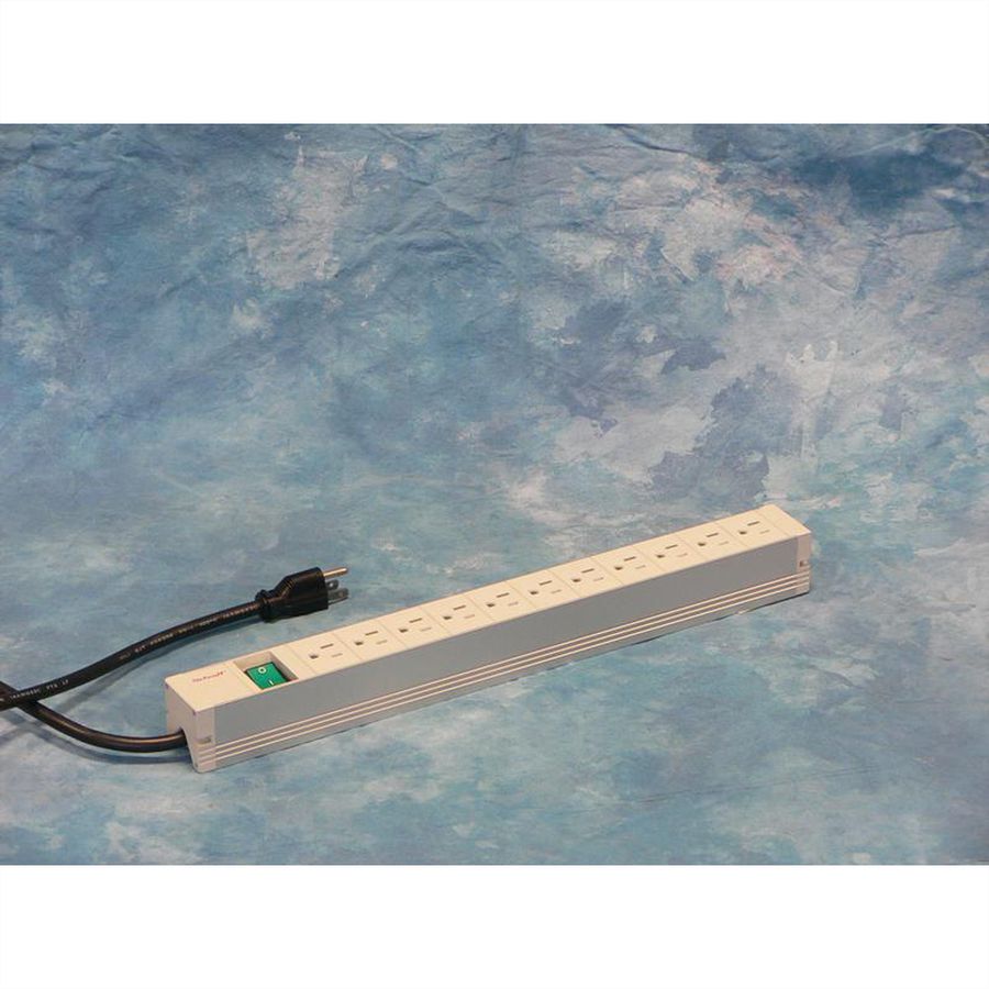 Bâti de prises SCHROFF, USA, 11 prises, 19", avec interrupteur
