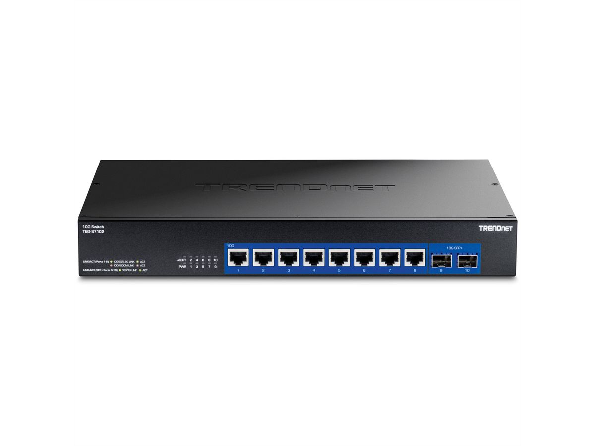 TRENDnet  TEG-S7102 Switch 10G non administrable à 10 ports