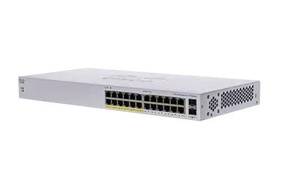 Cisco CBS110 Non-géré L2 Gigabit Ethernet (10/100/1000) Connexion Ethernet, supportant l'alimentation via ce port (PoE) 1U Gris