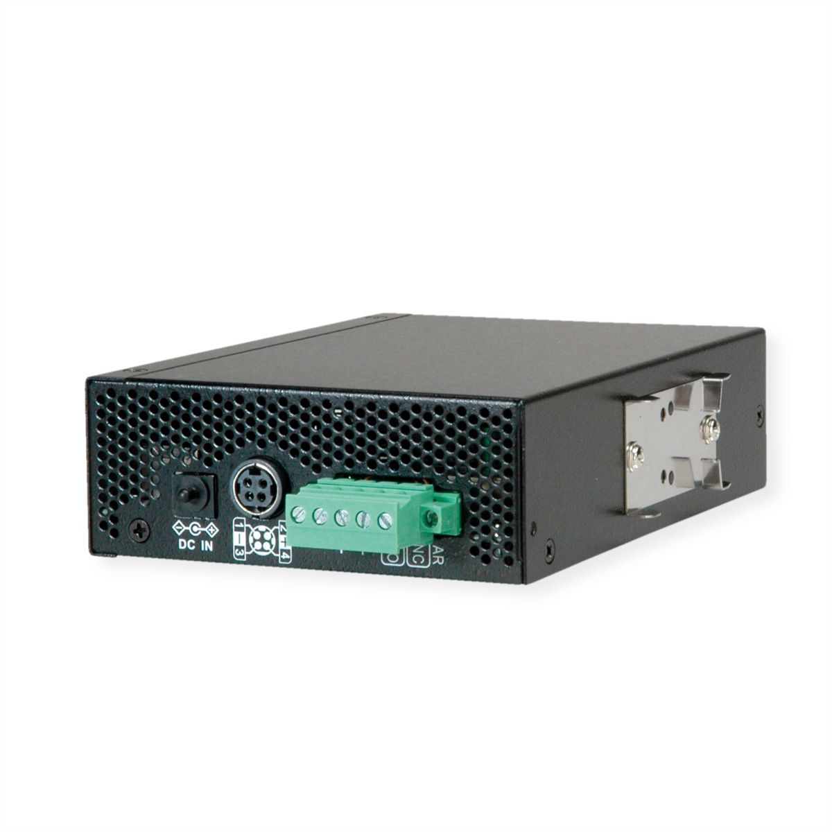 ROLINE Convertisseur industriel Gigabit Dual Speed 100/1000 Fibre, avec fonction PoE